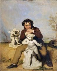 Portrait of sculptor Alexander Mosses, circa late 18th to early 19th century