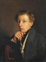 Portrait of James Barrett by Alfred George Stevens