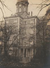Rear facade of the castle in Bensberg, Kreis Mühlheim a. Rhein