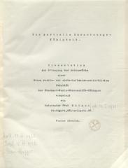 Fred Uhlman's 1925 dissertation titled 'Die partielle Zurechnungsfähigkeit' from the University of Tübingen
