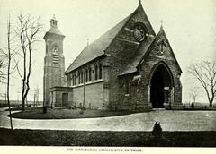 Birmingham Crematorium building in Perry Barr, 1903