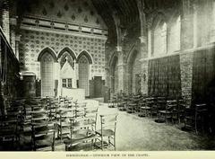 Interior of Birmingham Crematorium Perry Barr in 1903