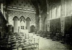 Interior of Birmingham Crematorium in Perry Barr around 1903