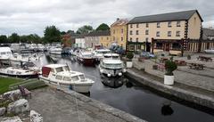 Cloondara Harbour on the Royal Canal in County Longford
