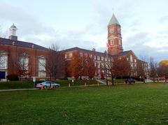 Exterior view of Upper School building at Upper Canada College