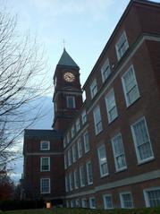 Clock tower of Upper Canada College in Toronto