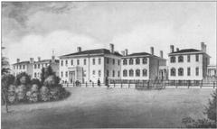Historic Upper Canada College building in Toronto