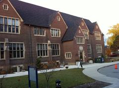 Upper Canada College Parkin Building entrance and facade