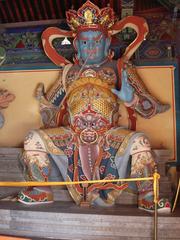 Statue of Guardian Deity Vishnu at Beijing Shifang Pujue Temple