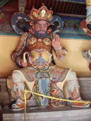 Guangmutian statue at Shifangpujue Temple in Beijing, China