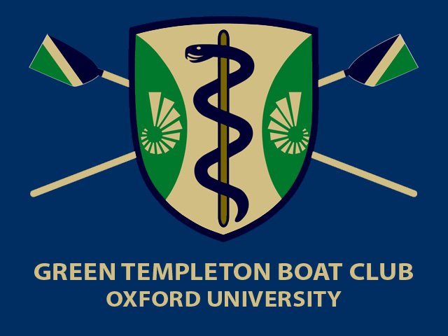 Greenwich Town Boat Club crest featuring nautical symbols and a sailboat