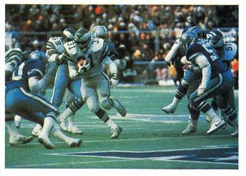Wilbert Montgomery running with the football in 1980 NFC Championship Game against Dallas Cowboys