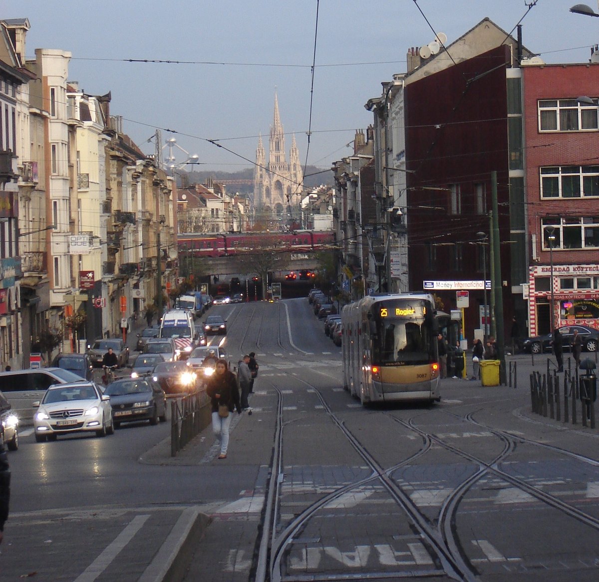Liedts Square in Schaarbeek Brussels Capital Region