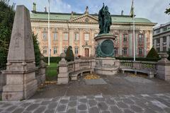 Riddarhuset building in Stockholm on a clear day