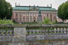 Riddarhuset historic building in Stockholm Sweden exterior view with ornate architecture