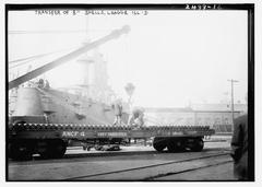 Transfer of 8 inch shells on League Island