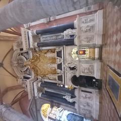 Grave of Italian statesmen Doges Bertuccio and Silvestro Valier and Elisabetta Valier in Basilica Santi Giovanni e Paolo Venice