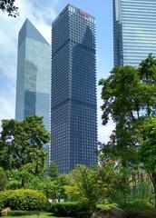 Bank of Guangzhou Tower in Guangzhou city