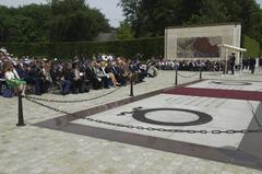 U.S. Air Force Lt. Gen. Timothy Ray speaking at Memorial Day ceremony Luxembourg American Cemetery May 28 2016