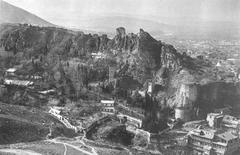 View of Tiflis including the botanical garden and Narikala ruins