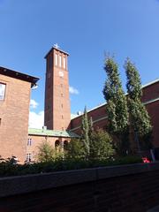 Paavalinkirkko St.Pauls Church in Helsinki from west in September