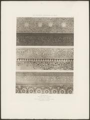 Cover of Les monuments mauresques du Maroc 1921 showing architectural illustrations