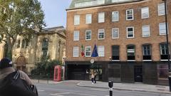 Italian Embassy Defence Attaché building in London UK