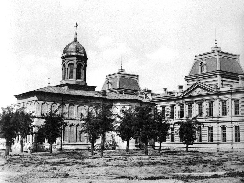 Coltzea Church and Hospital in Bucharest historic monument