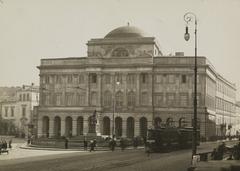 Staszic Palace in Warsaw before World War II