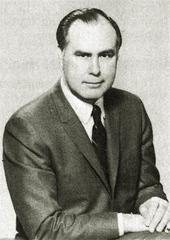 Portrait of Frederick Patrick McGinnis, American Methodist minister and academic
