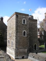 Jewel Tower in London, historic remnant of the old Palace of Westminster walls