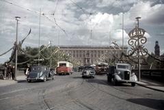 Norrbro bridge in Stockholm in 1938