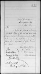 Handwritten letter from William Nelson