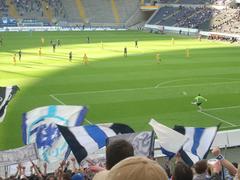 Football match between FSV Frankfurt and MSV Duisburg