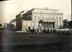 Khedivial Opera House in Cairo Egypt in 1869