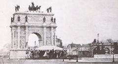 Projet d'arc de triomphe design for Place de la Nation in Paris