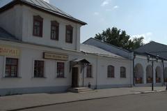 Historic Suzdal town view with ancient Russian architecture in July 2016