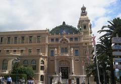 Side facade of the Monte Carlo Casino in Monaco