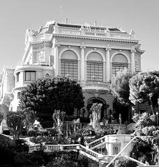 Building adjacent to the Monte-Carlo Casino Opera in November 2021