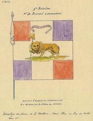 Flag of St Nicolas-du-Chardonnet district Paris 1789