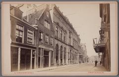 Historic view of the Nederlandsch Panopticum on Amstelstraat 16-18, Amsterdam circa 1882