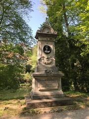 Monument for Ottilie Wildermuth in Tübingen, Germany