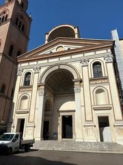 Basilica di Sant'Andrea facade with detailed architectural features