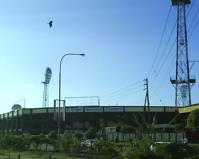 Nyayo National Stadium in Nairobi, Kenya during the day