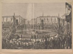 Opening ceremony of the Viennese high source water pipeline 1873