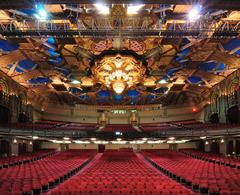 View from stage inside Pantages Theatre Hollywood during Fiddler on the Roof tour