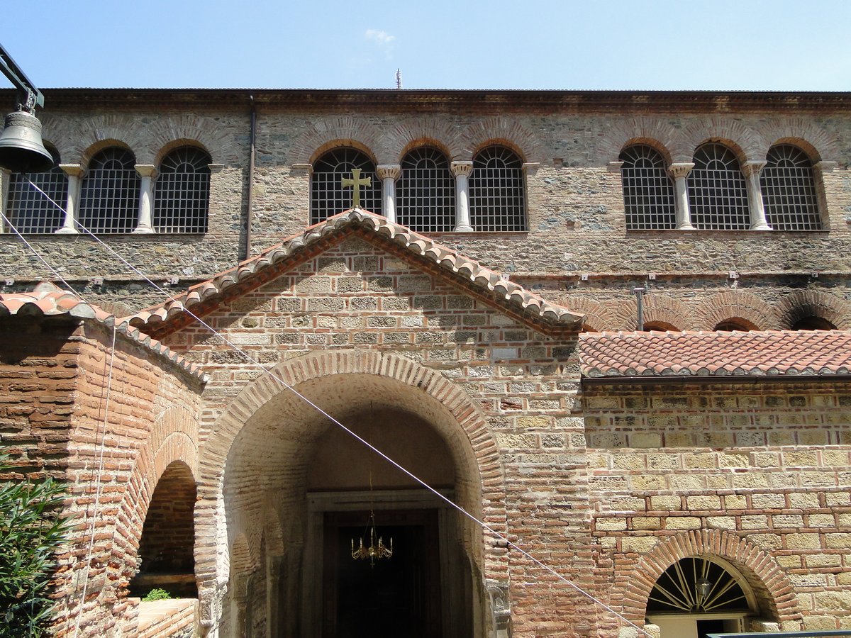 South-side propylum of the Church of the Acheropoietos