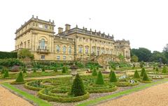 Harewood House historic mansion in West Yorkshire England