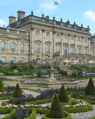 Harewood House historic building in West Yorkshire UK