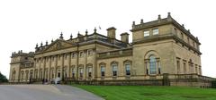 Harewood House in West Yorkshire, England, a grand historic country estate with classical architecture